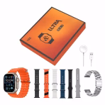 Original Y80 Ultra Smart Watch With 8 Straps - Image 3